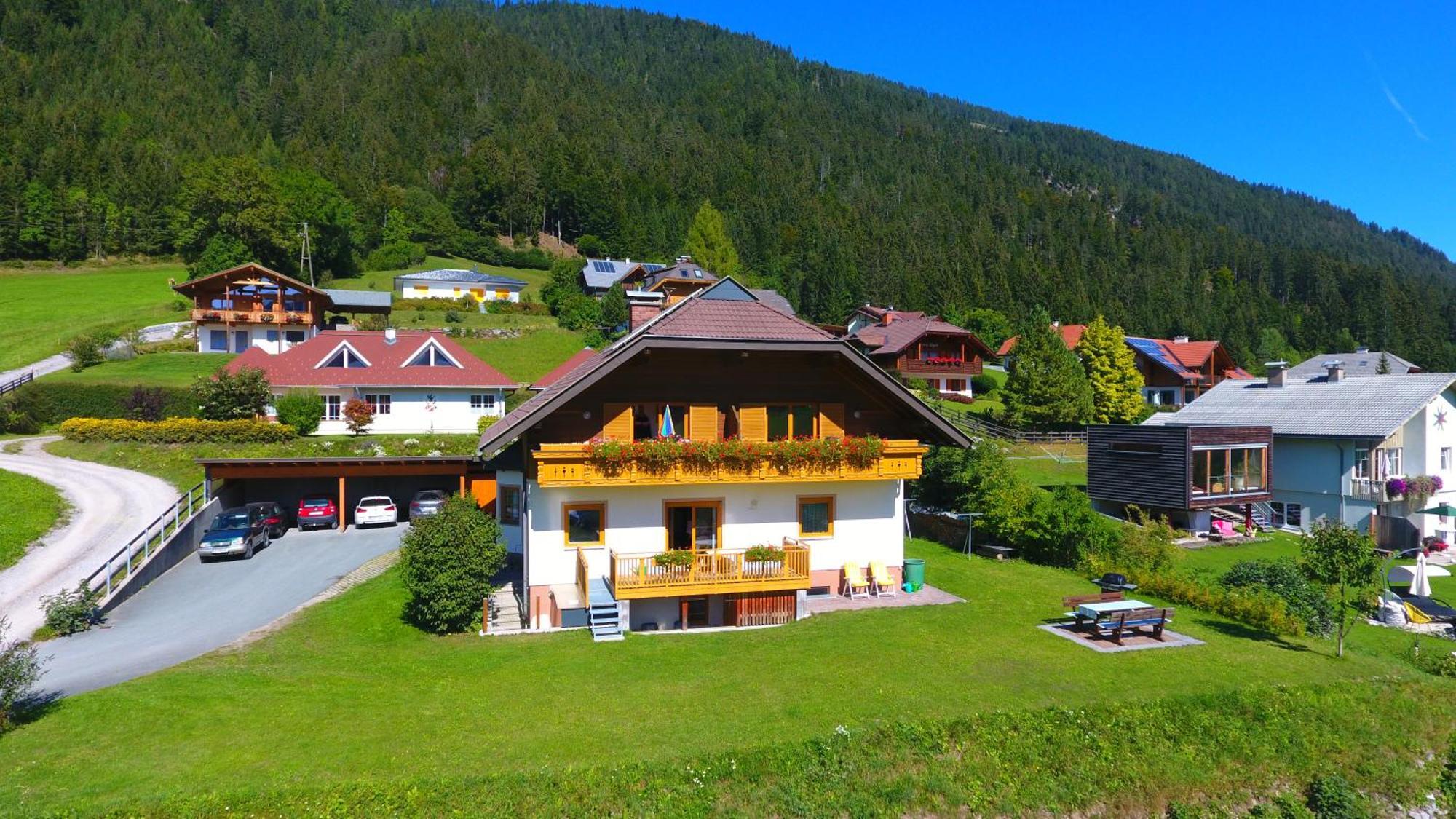 Ferienwohnung Haus Jank Weissensee Exterior foto